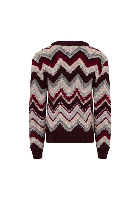 Pull con stampa MISSONI KIDS | MX9P20 W0078998